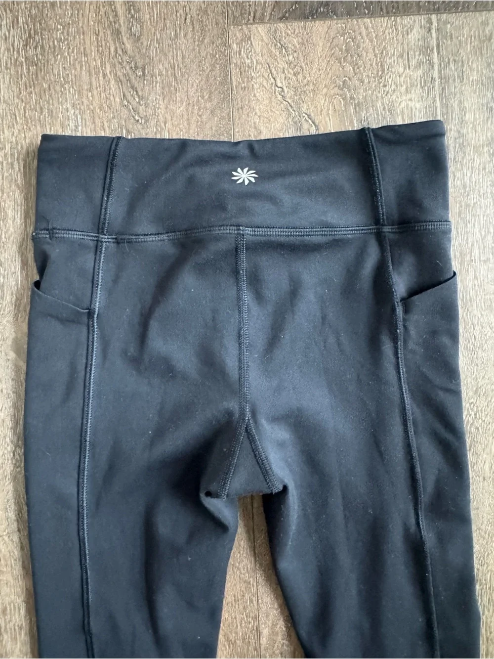 Athleta Girls Black Performance Leggings Size XS/6